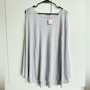 NWT Calypso St Barth baby blue sleeveless tee